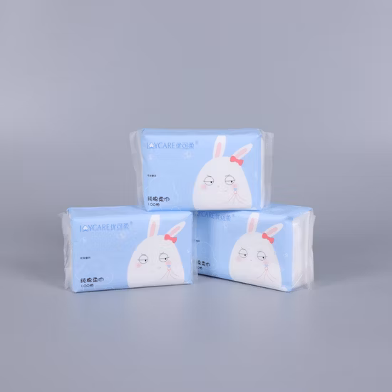 도매 주문 아름다움 얼굴 수건 온천장 살롱 비 길쌈된 처분할 수 있는 면 얼굴 조직